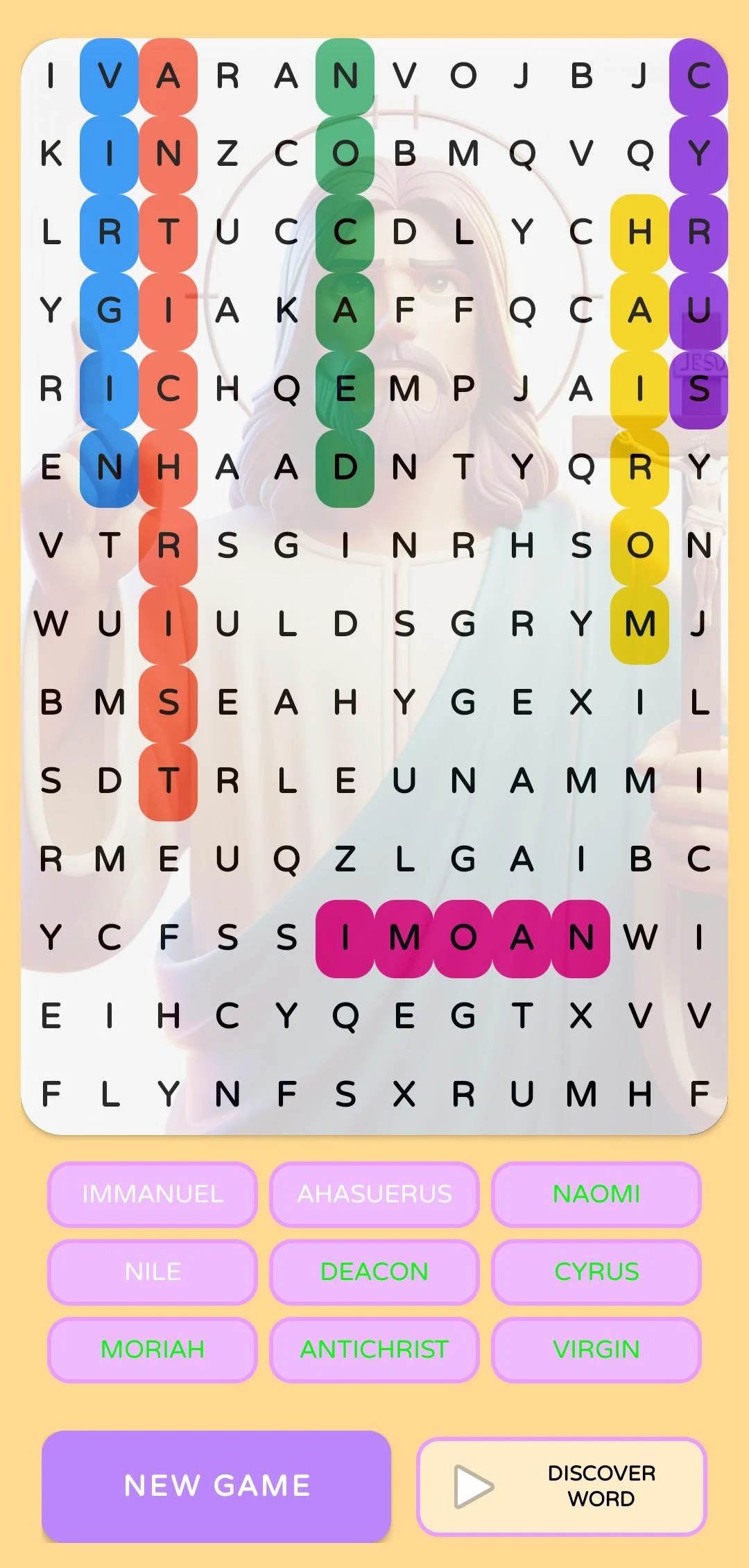 Word Search: Bible screenshot